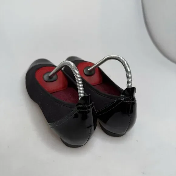 Munro Slip-On Loafer Shoes Size 6M Traveler Black Stretch Fabric Made In USA - Picture 6 of 16